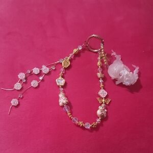 Cute Gold-Tone Bag Charm